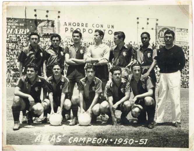 El equipo de Atlas en 1951.