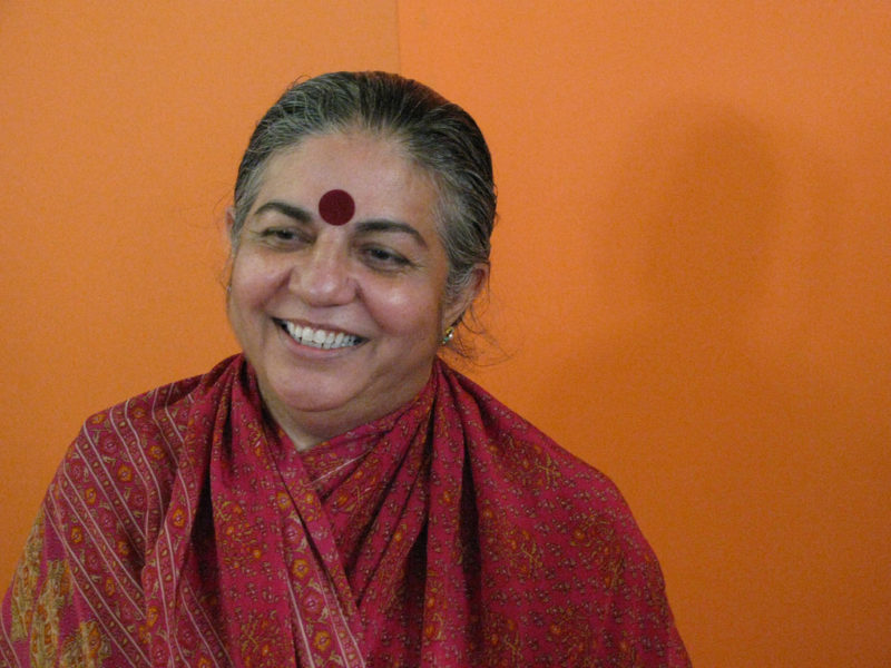 Vandana Shiva. Foto: ElenaTubaro/ Flickr 