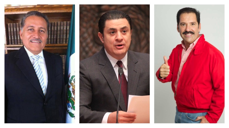 Senadores por Jalisco. Arturo Zamora, José María Martínez y Jesús Casillas