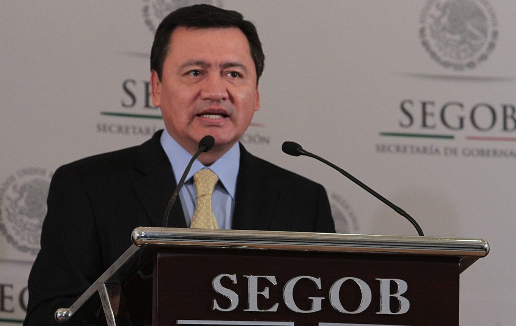 El secretario de Gobernación, Miguel Ángel Osorio Chong. Foto: Especial
